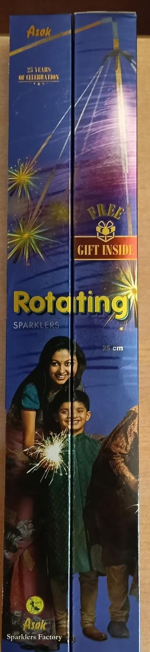 ROTATING SPARKLERS