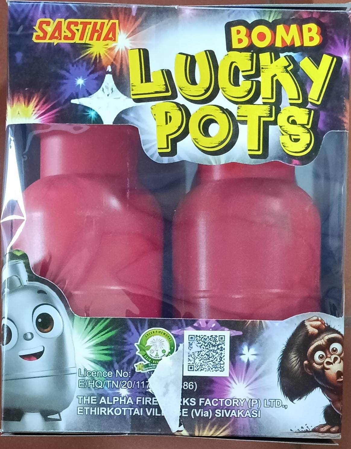 LUCKY POTS CILINDER BOMB